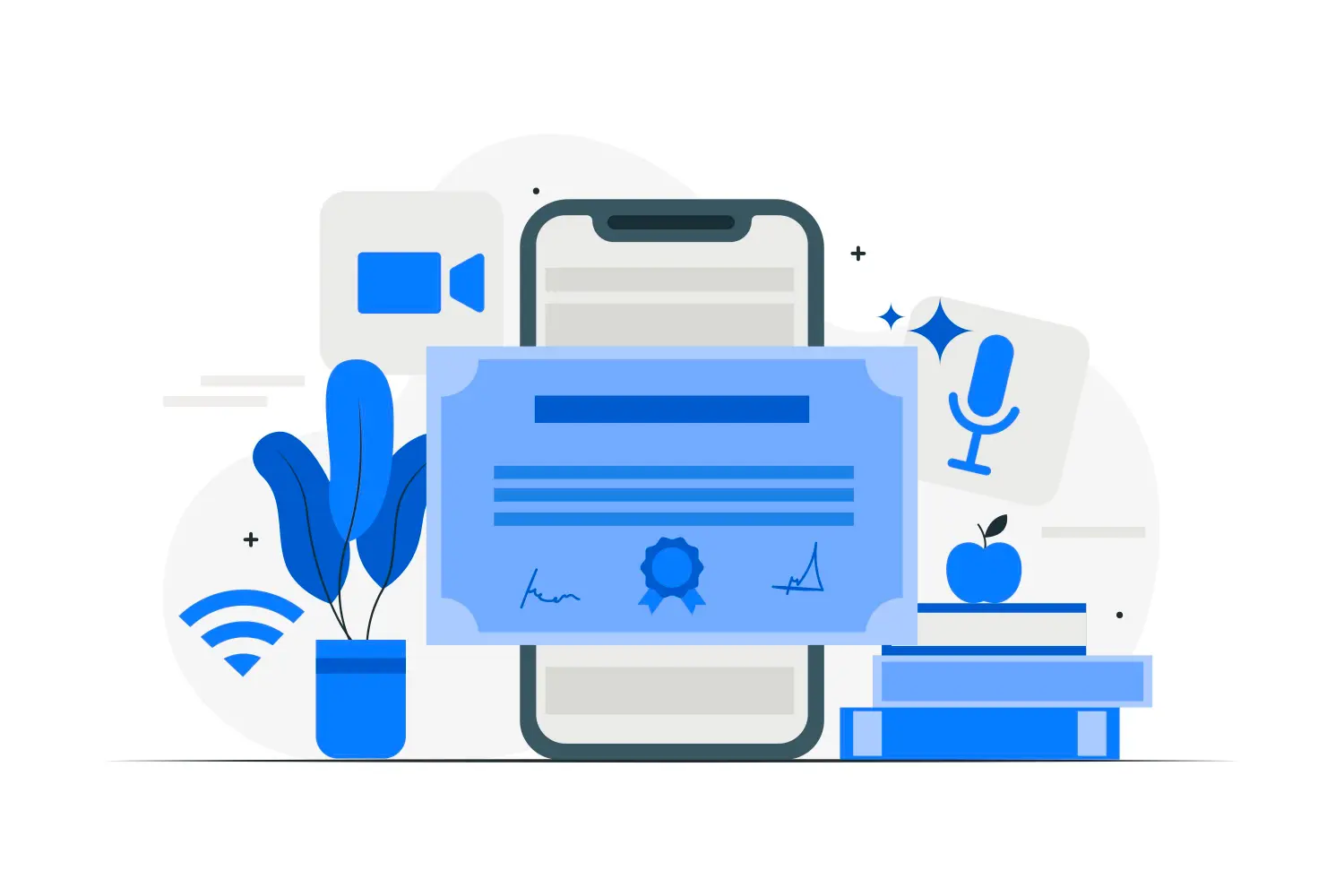 serious-office-colleagues-watching-content-tablet-together-looking-screen